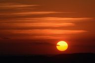 Sunset over Myanmar