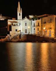 Port on the island of Lipari