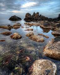 Coast of Aci Trezza