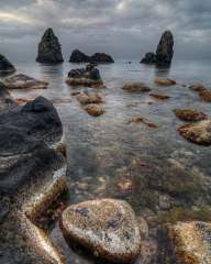 Coast of Aci Trezza