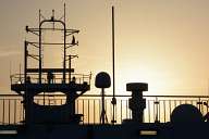 Sunset on the ferry