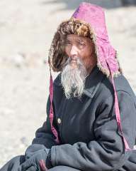 Mongolian Old Man