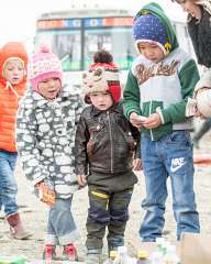 Mongolian kids