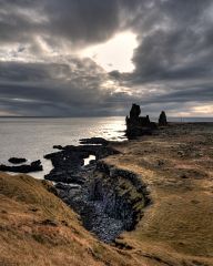 Coast near Snaefellsjoekull