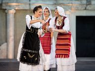 Dance group from Serbia Folk Festival Plovdiv 2014