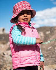 Little kids from Peru