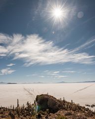 Salt desert