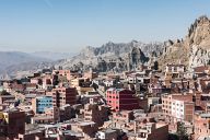 La Paz view from above