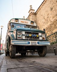 The streets of La Paz