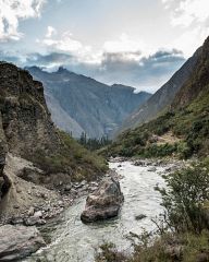 On the way to Machu Picchu