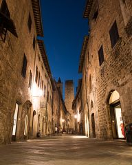 Night at San Gimignano