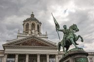 The streets of Brussels