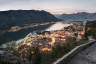 Sunset over Kotor