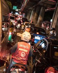 Rush hour in Bangkok