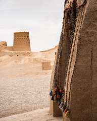 The ancient brick castle Narin