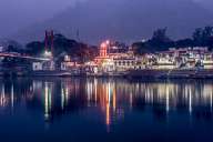 Rishikesh in the evening