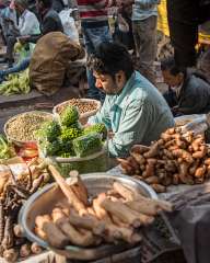 From the central market