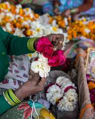 Flower stall