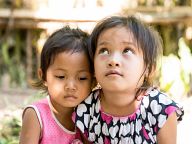 Children from Laos