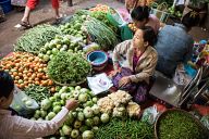 Street market in Bagan