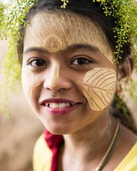 Girl from Myanmar