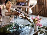 Craft workshops in Inle