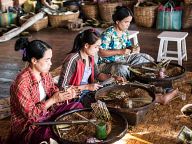 Craft workshops in Inle