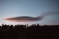 UFO cloud over Yundola