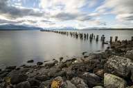 From the coast of Puerto Natales