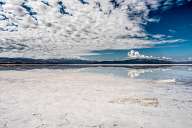 Salt Lake in the Andes