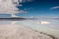 Солено езеро в Андите