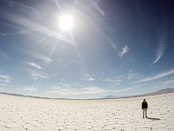 Salt desert