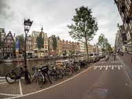 The streets of Amsterdam