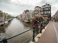 The streets of Amsterdam