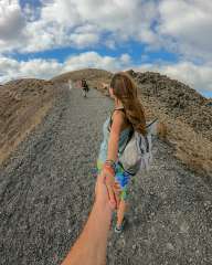 Follow me... to the volcano