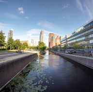 The streets of The Hague