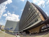 Сградата на европейската комисия в Брюксел