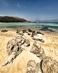 The coast of Mallorca