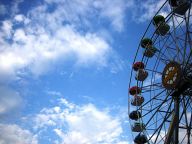 Ferris wheel on the Golden Sands