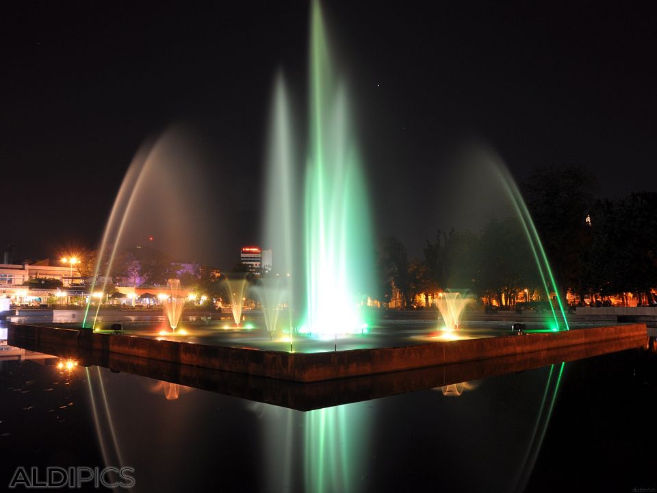Singing fountains