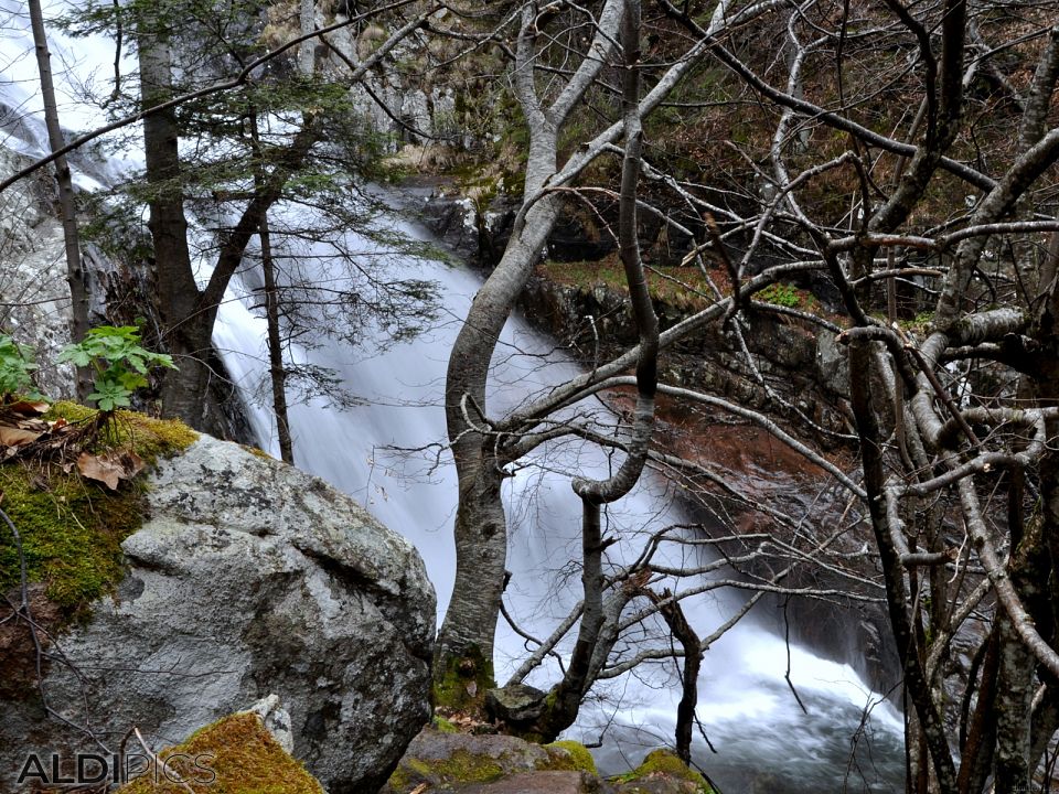 Canyon of waterfalls near Smolyan