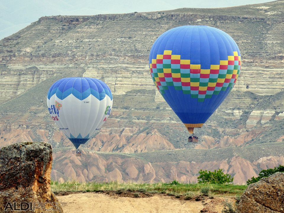 Cappadocia: balloons, balloons...