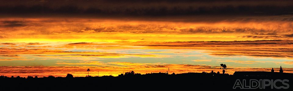 Sunset over Fes