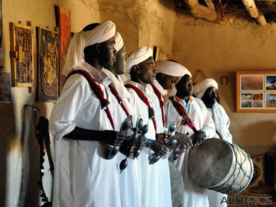 Musicians from the village Khamlia
