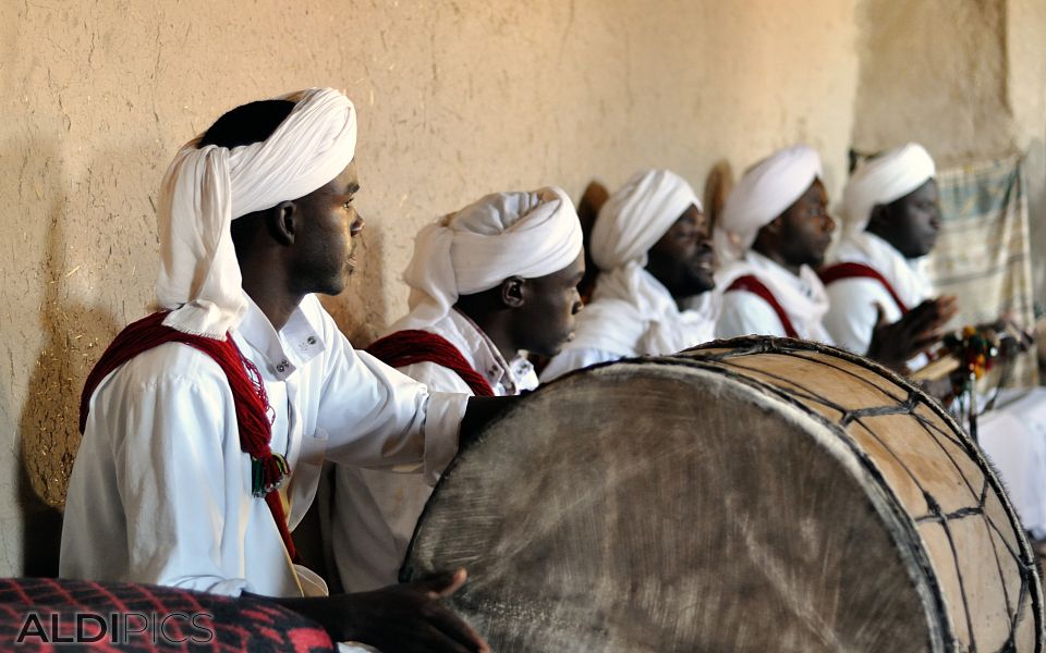 Musicians from the village Khamlia