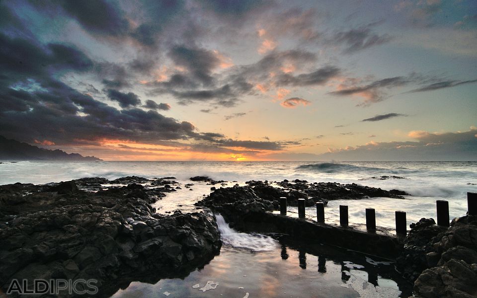 Sunset over Agaete