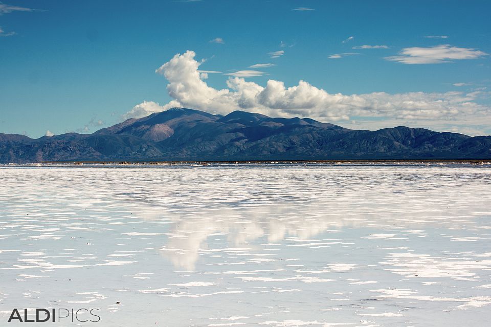Солено езеро в Андите