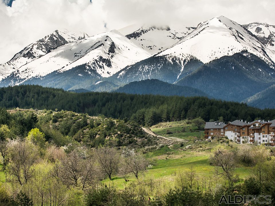 Pirin high above Bansko