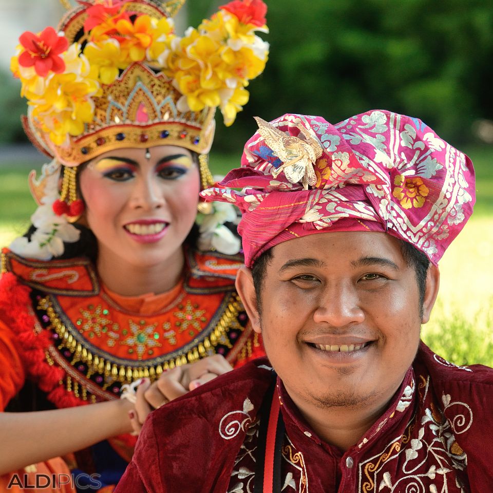 Dance group from Indonesia Folk Festival Plovdiv 2013