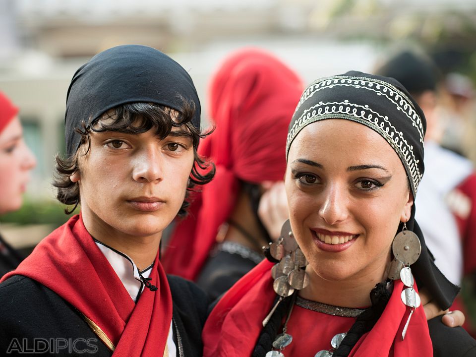 Dance group from Georgia 
Folk Festival Plovdiv 2014